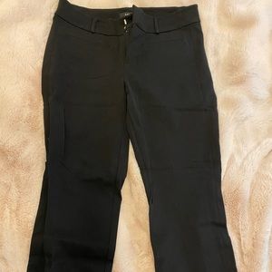 Black Wide Leg Work Pants by Liverpool